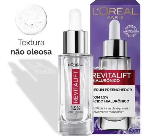 Sérum Facial Hialurónico Loreal Revitalift 30 Ml