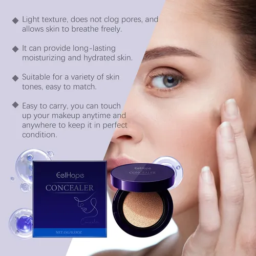 Base Correctora Overseas Eelhope, Crema Hidratante