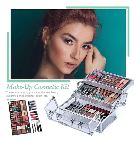 Kit De Maquillaje Profesional,sombras Ojos Paleta Para Muje