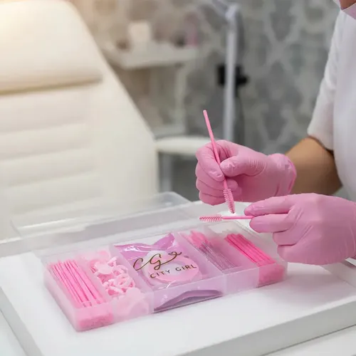 Kit Básico De Insumos Descartables Para Pestañas Profesional