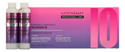 Wpro Laminado Keratinico Ampollas Wonder 10 6 Un 15ml
