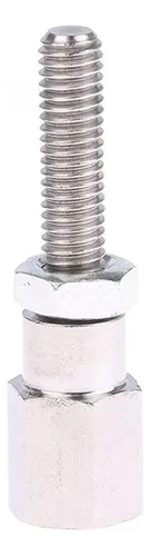 Aumenta La Altura Del Espejo 4,4 Cm; Adaptador De 6 Mm A 8 M