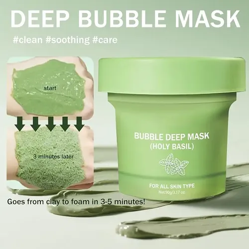 Mascarilla Limpiadora De Burbujas, Limpieza Profunda-90g