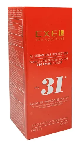 Protector Solar Facial Color Factor 31 Exel 50ml