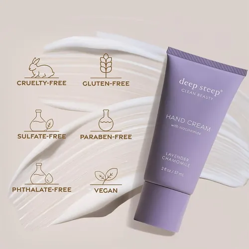 Crema De Manos Deep Steep Niacinamida 2 Oz Vainilla Coco