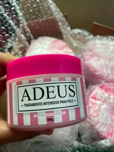Crema Adiós Multifuncional Tratamiento De Estrías, Celulitis y Flacides Fragancia Frutos Rojos