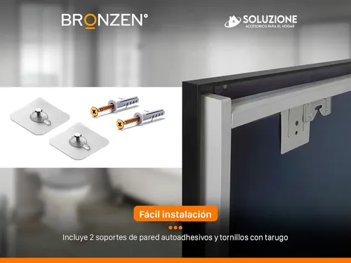 Espejo Premium Luz Led Trasera Horizontal Negro 60 X 80 Cm