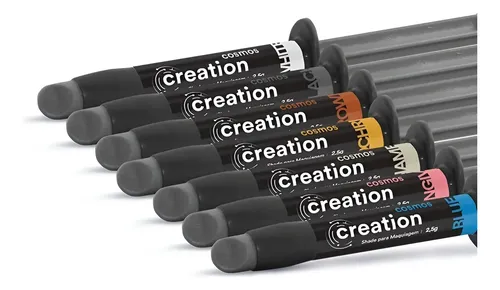 Kit Maquillajes Fotocurado Yller Cosmos Creation Resinas X7