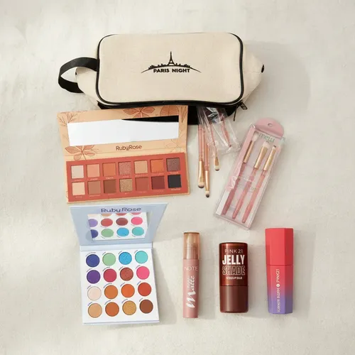 Set Belleza Todo En Uno Con Neceser Maquillaje