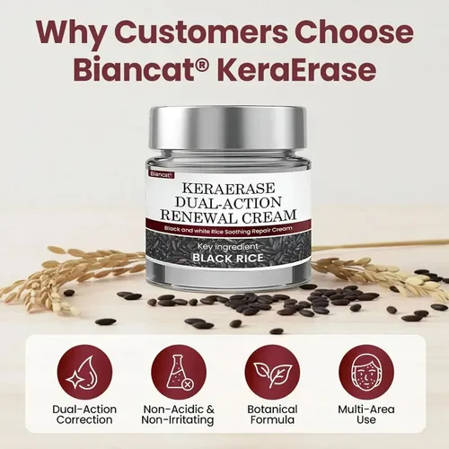 Crema Renovadora Biancat Keraerase De Doble Acción