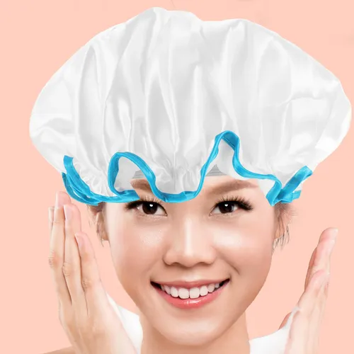 4 Gorros De Baño Elásticos Para Adultos, Funda De Ducha Domé