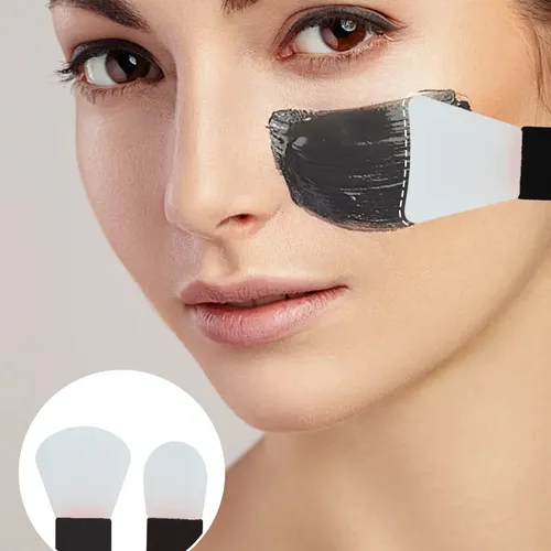 Set De 19 Brochas De Maquillaje Con 8 De Retoque En Negro