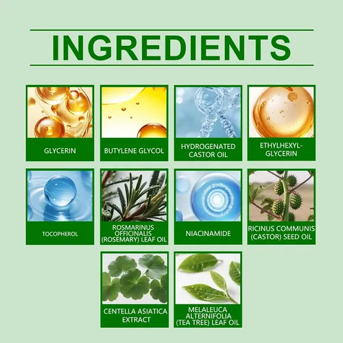 Aceite De Ricino Nutritivo De 50 Ml Para El Crecimiento Del