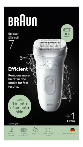 Depiladora Braun Silképil 7 Para Mujer