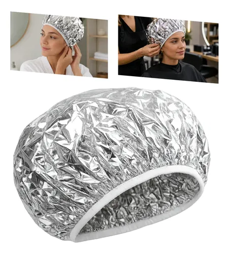 Gorro Térmico De Aluminio Para Baño De Crema X 3 Unidades