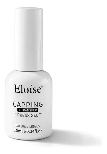 Esmalte Semipermanente Eloise 10ml Capping Transfer Y Press Gel 3 En 1
