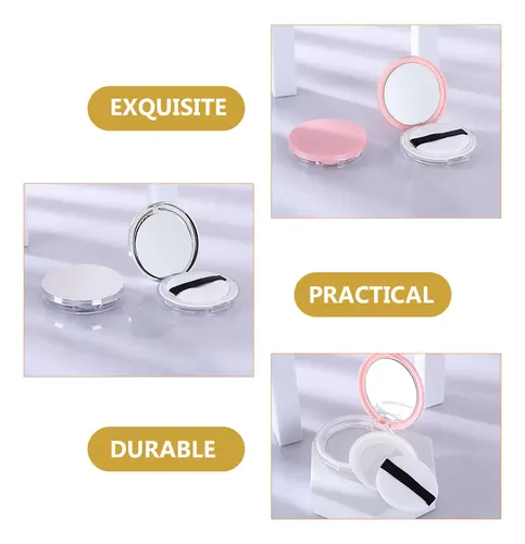 2 Estuches Con Soporte Para Esponjas De Maquillaje