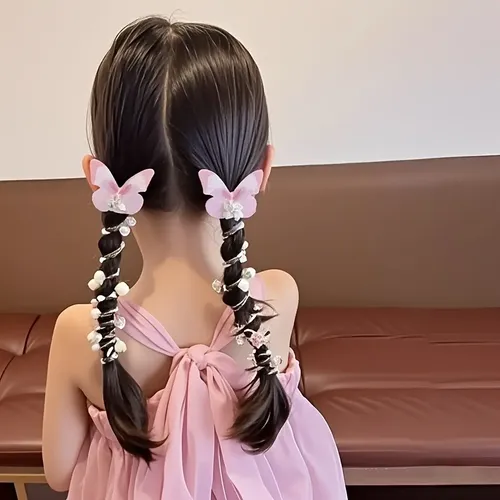 3 Horquillas Eléctricas En Espiral Con Forma De Mariposa, Du