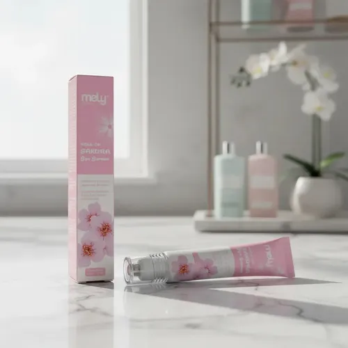 Sérum Contorno De Ojos Roll-on Mely Sakura 15ml Todo Tipo De Piel Día/noche