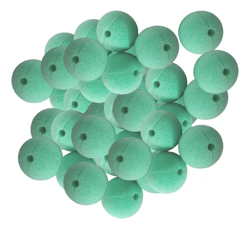 50x Nosas De 2 Pulgadas Para Prácticas Fiesta De Verde