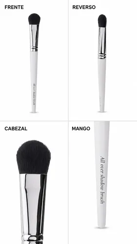 Pincel De Maquillaje Ojos Aplicador Sombras De Melody Scher