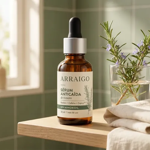 2 Serum Capilar Anticaida Arraigo Romero Cafeina 30ml