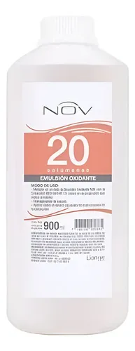 Agua Oxigenada Nov Oxidante Crema 20vol Botella Por 900ml T