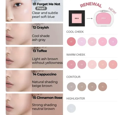 Bbia Rubor Last Blush 15 Colores 06 Sweet Pea (k-beauty)