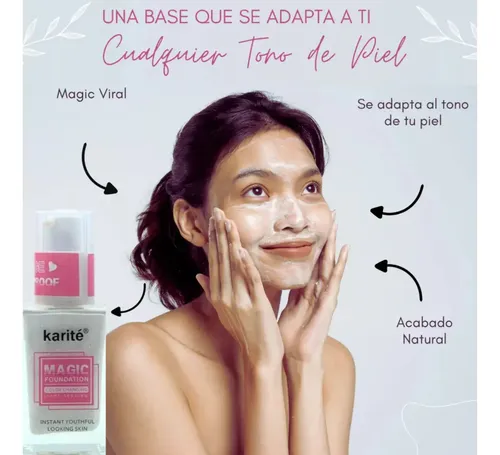Base Maquillaje Karite Cambia De Color Con El Ph De La Piel