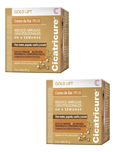 Pack X2 Cicatricure Gold Lift Crema De Dia Fps30