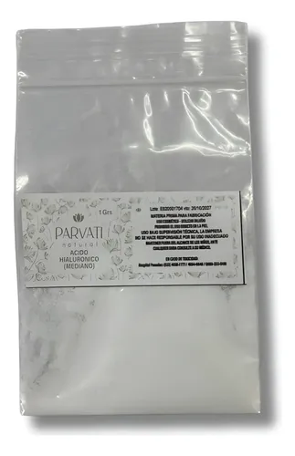 Acido Hialuronico Mediano Peso Molecular 1 Grs
