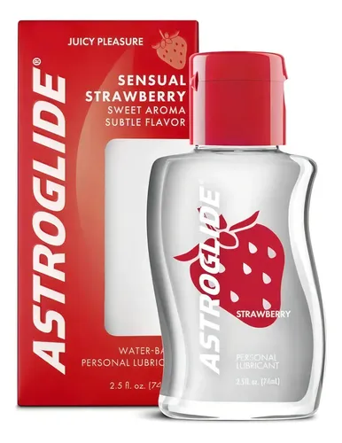 Líquido Lubricante Íntimo Astroglide Frutilla 74ml