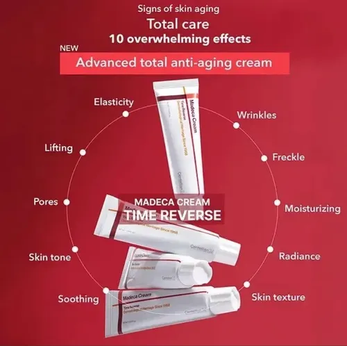 Centellian 24 Madeca Cream Time Reverse Crema Avanzada De Rápida Absorción Y Nutritiva, Hidrata, Reafirma Y Reduce Las Arruga 50ml Authent