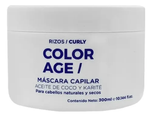 Color Age Rizos Shampoo + Acond. + Máscara + Cepillo