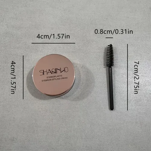 Gel Fijador De Cejas 3d, Impermeable Larga Duración Transpar