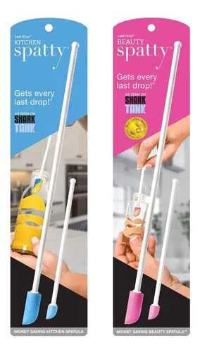 Spatula Spatty Daddy Pack De 4 (15 Y 30 Cm) Azul/rosa Para M
