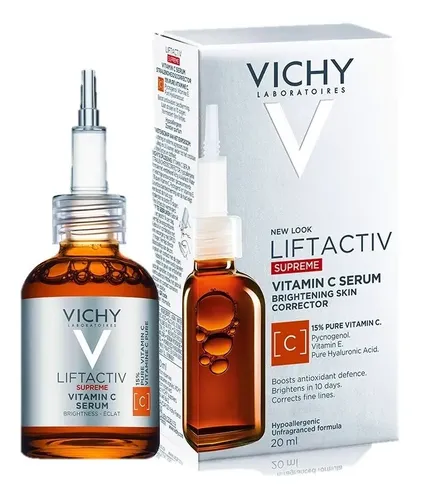 Vichy Liftactiv Supreme Serum Vitamina C 20ml Todo Tipo De Piel Día/noche