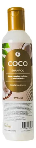Shampoo Hidratante Nutritivo Reparador Frilayp De Coco 370cc