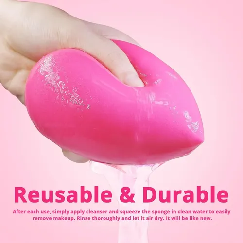 Beakey Large, Mini And Standard Makeup Sponges Trio Set W…