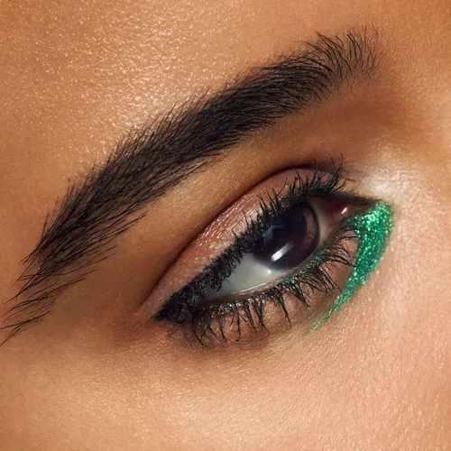 Sombra De Ojos Líquida Mac Dazzleshadow Liquid Eyeshadow Telepathic Teal