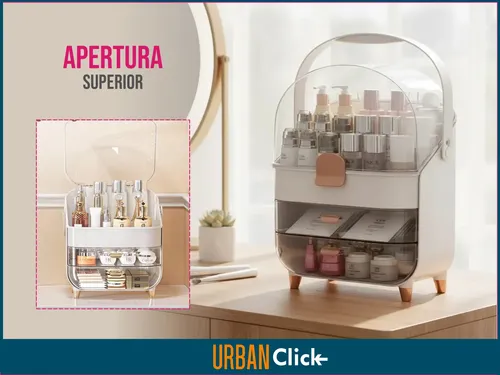 Organizador Porta Cosméticos Cajones Maquillaje Orden