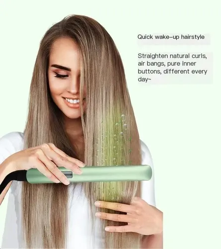 ~ Plancha De Pelo Profesional Curling & Straightening /