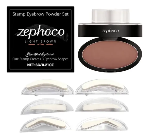 Sello Para Cejas Café Claro Kit Maquillaje Natural