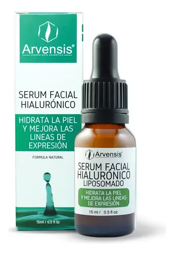 Serum Acido Hialuronico Al 0,5% Liposomado 15cc Arvensis Todo Tipo De Piel Día/noche