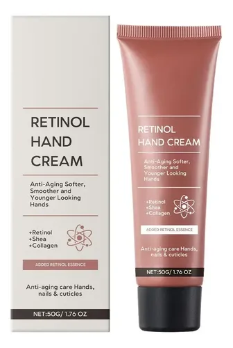 Crema De Manos Wj Retinol, 3 Unidades, 50 G, Hidratante Anti