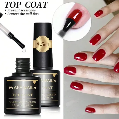 Jjwww)set De Esmaltes De Uñas En Gel Con Base De 8,5 Ml, 2 U