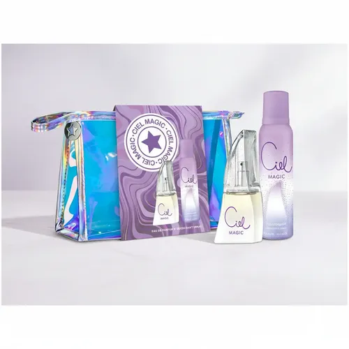 Set Ciel Magic Perfume Desodorante Bolso Mujer Original