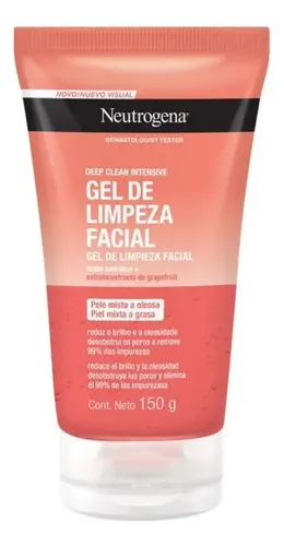 Gel De Limpieza Facial Neutrogena Deep Clean Intensive X 150