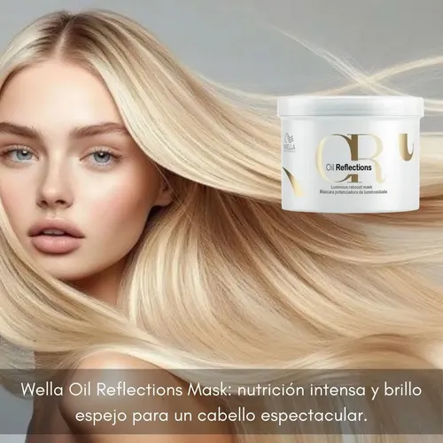 Mascara Capilar Oil Reflection Wella Ilumina Nutricion 150ml