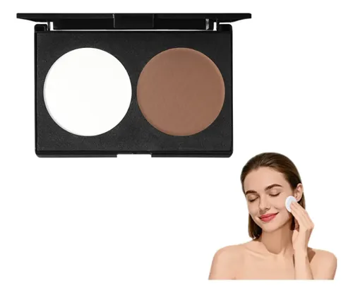 Maquillaje Facial Shade Bronzer, Iluminador Y Contorno